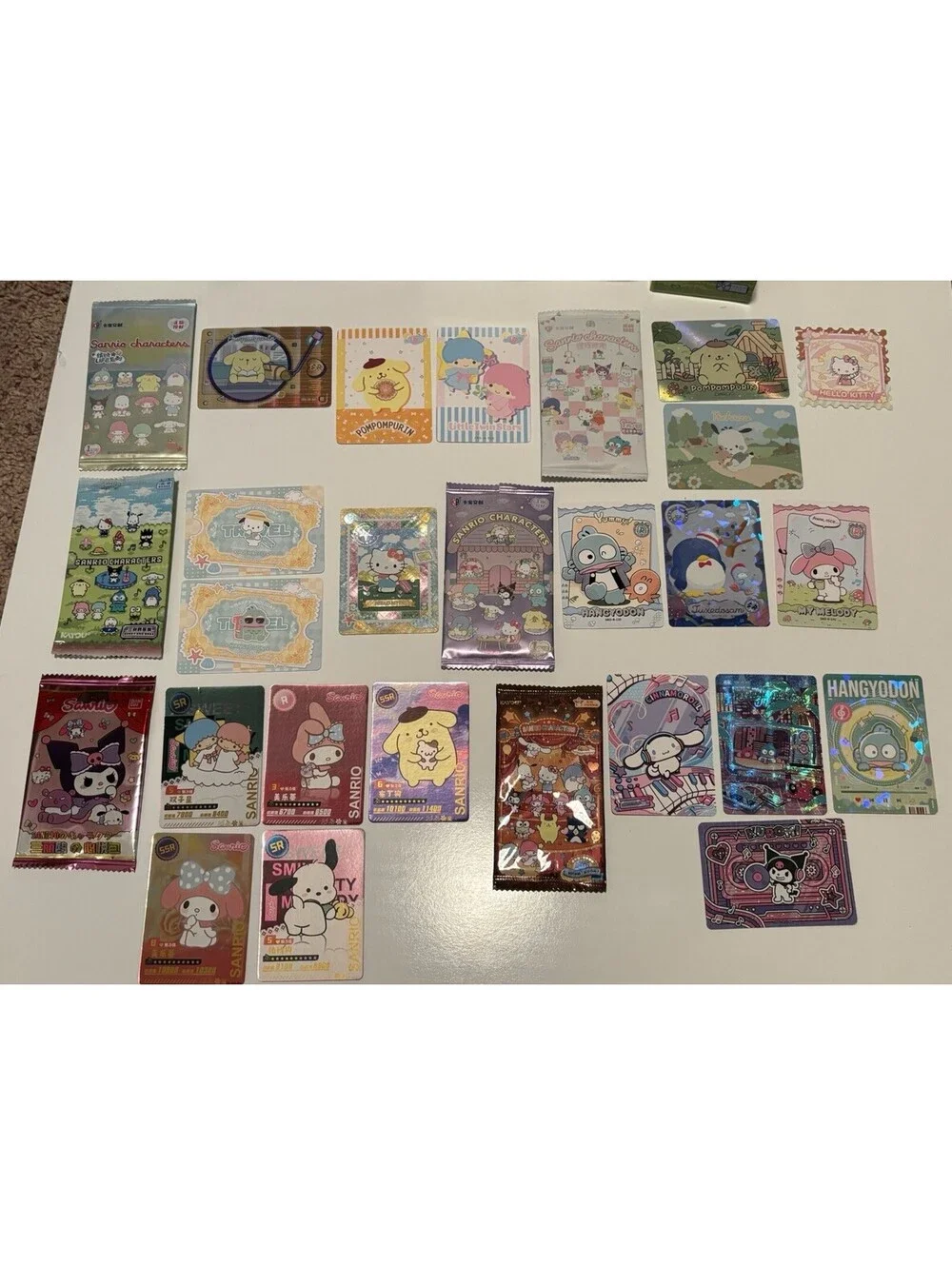 10x PACK LOT 41 Cards Sanrio Characters Trading Cards Hello Kitty Different Sets
